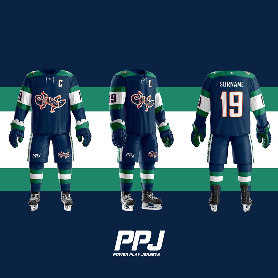 Goannas reveal new uniforms – Ice Hockey News Australia