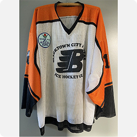 Rampage Away Team Jersey - White - Brisbane Rampage Ice Hockey